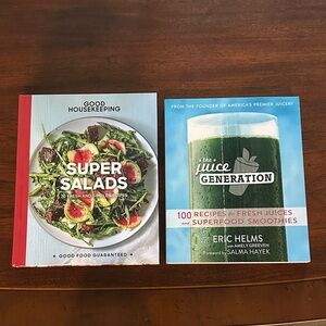 The Juice Generation and Super Salads Cookbooks